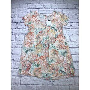 O'Neill Womens Size XS Pastel Floral Print Gina Dress